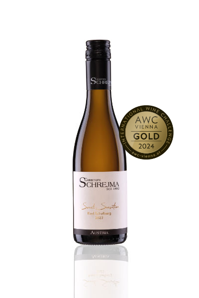 Sweet Sensation Eiswein vom Weißburgunder von Christoph Schrejma aus dem Weinviertel mit AWC Gold Prämierung